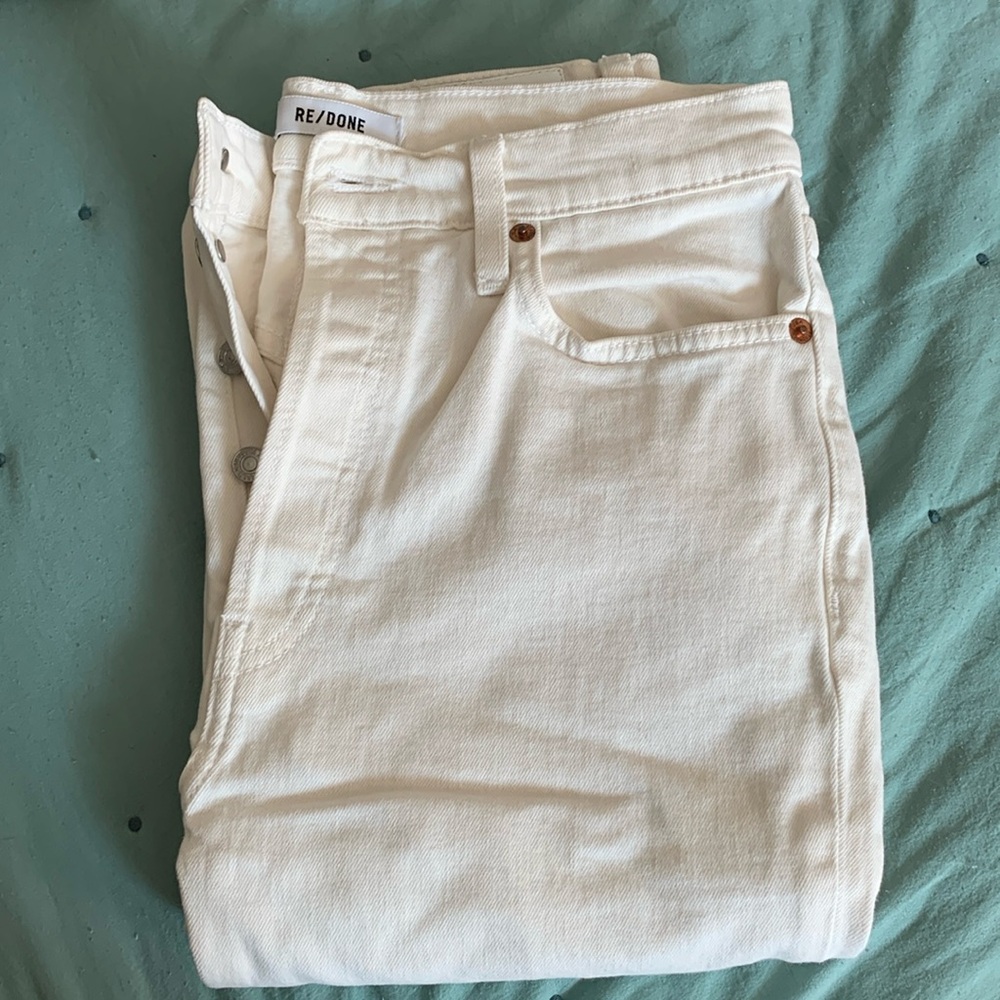 Re/done 90s high rise ankle crop 28
